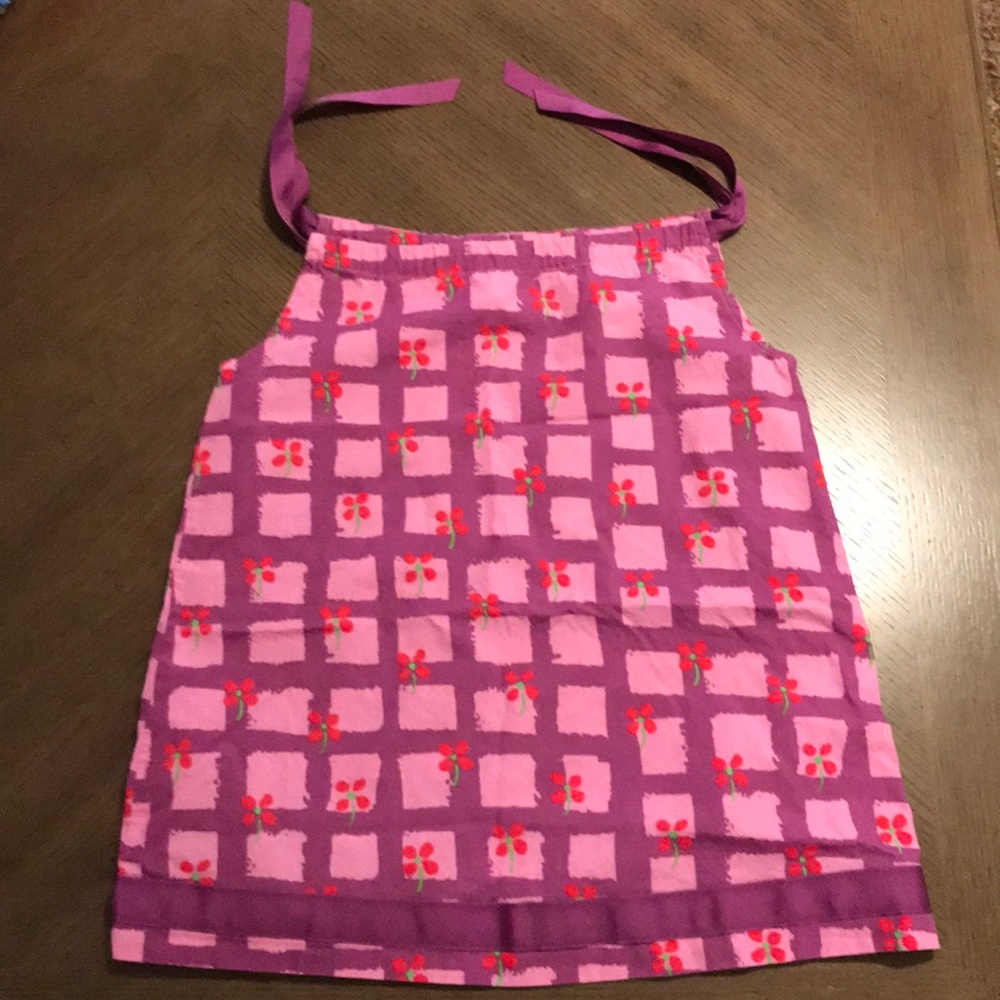 Hannah Andersson girls 90 3T tie sleeve dress